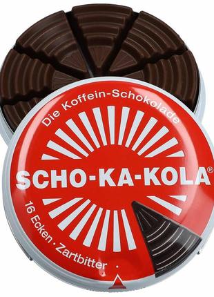 Енергетичний чорний шоколад з кофеїном scho-ka-kola.2 фото