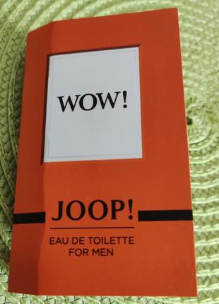 Joop! wow!

туалетная вода (пробник)