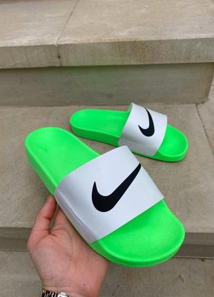 Жіночі літні яскраві шльопанці nike slides🆕 женские шлепанцы найк