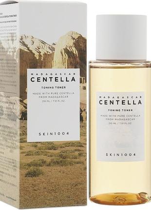 Увлажняющий тонер с центеллой skin1004 madagascar centella toning toner