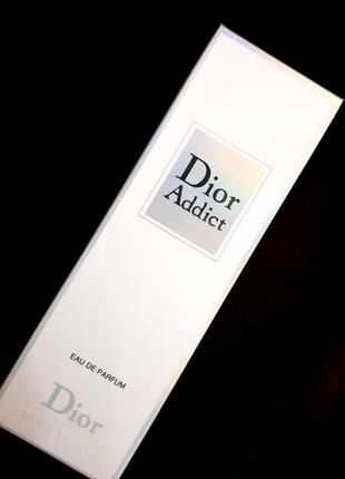 Парфюмированная вода dior addict eau de parfum оригинал диор аддикт парфум 100мл жіночий парфум духи адікт1 фото