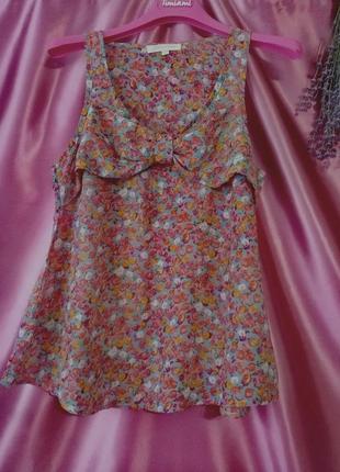 Легка блуза майка квітковий принт glamorous