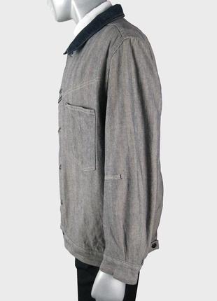 Чоловіча джинсова куртка від італійського люкс бренду marithe+francois girbaud3 фото
