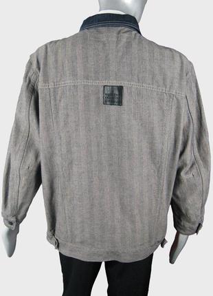 Чоловіча джинсова куртка від італійського люкс бренду marithe+francois girbaud4 фото