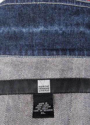 Чоловіча джинсова куртка від італійського люкс бренду marithe+francois girbaud10 фото