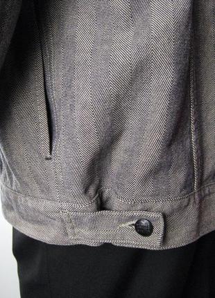 Чоловіча джинсова куртка від італійського люкс бренду marithe+francois girbaud8 фото