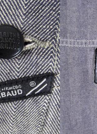 Чоловіча джинсова куртка від італійського люкс бренду marithe+francois girbaud9 фото