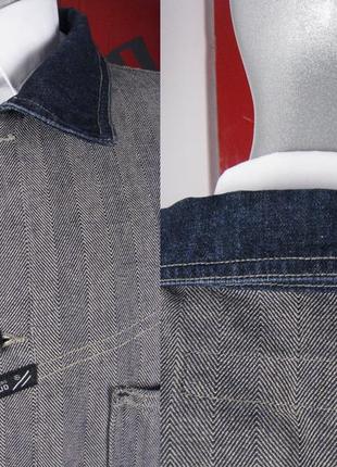 Чоловіча джинсова куртка від італійського люкс бренду marithe+francois girbaud7 фото