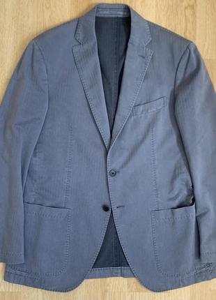 Cantarelli washed cotton/silk blazer літній блейзер kiton boglioli