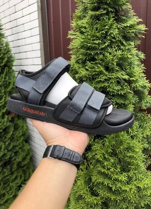 Мужские сандалии adidas adilette sandals / чоловічі літеі сандалі адідас / спортивні сандалі адідас3 фото