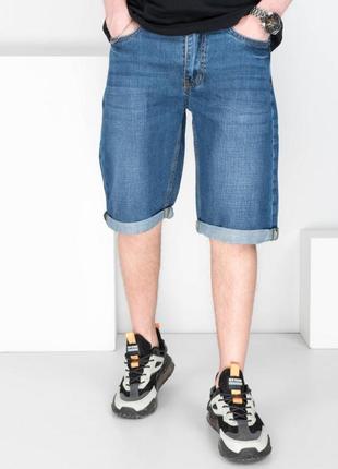 Чоловічі широкі джинсові шорти, бриджі