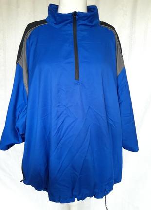 Водонепроникна вітровка, анорак з коротким рукавом жіноча коротка куртка дощовик футболка