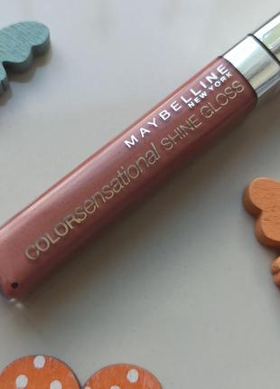Блеск для губ maybelline color sensational shine 610