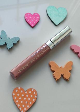 Блиск для губ maybelline color sensational shine 610