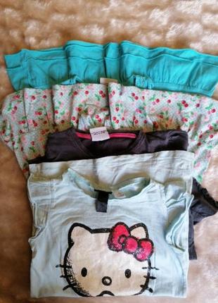 Лот літні плаття для дівчинки h&m, topolino