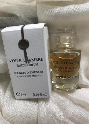 Yves rocher. voile d'ambre. мініатюра