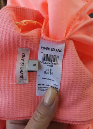 Гарна яскрава сукня міді river island5 фото