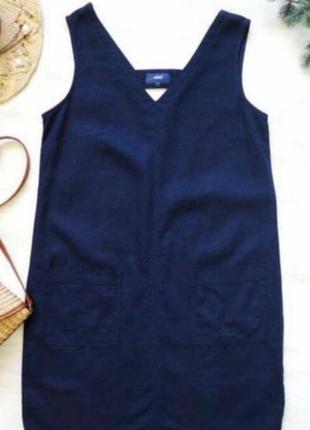 Лляний сарафан,плаття