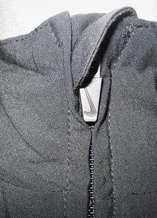 Nike мужская черная - серая спортивная куртка, ветровка (оригинал)6 фото