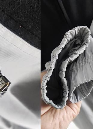 Nike мужская черная - серая спортивная куртка, ветровка (оригинал)8 фото