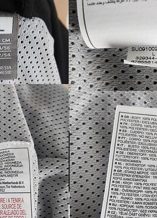 Nike мужская черная - серая спортивная куртка, ветровка (оригинал)9 фото