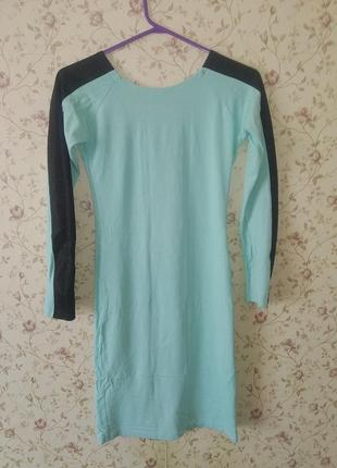 Плаття трикотаж. довгий рукав