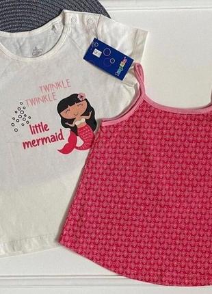 Набор футболка, майка lupilu,. 110/116