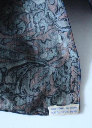 Дуже гарний і якісний шовковий платок2 фото