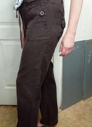 Брюки лён 12 (м l) 7