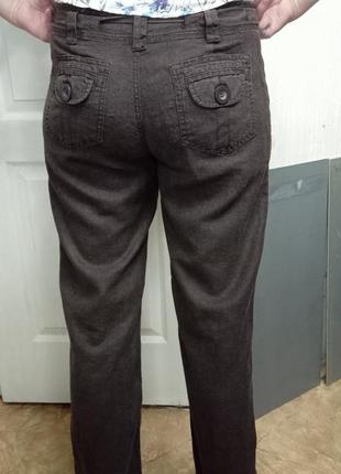 Брюки лён 12 (м l) 3