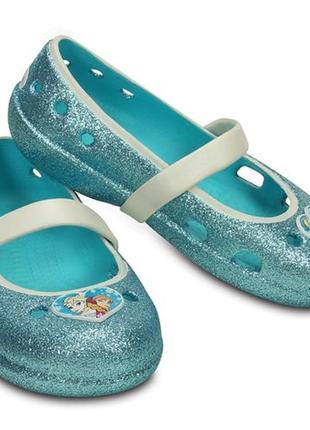 Балетки crocs frozen c6