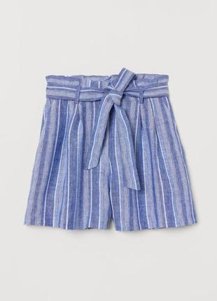Льняные шорты от h&amp;m,p. 42