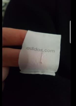 Джемпер adidas оригинал джемпер на запах черный кофта спортивная олимпийка накидка хлопок6 фото