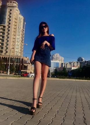 Джинсова спідниця