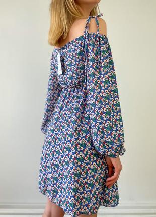 Шифонова сукня міні в стилі бебі-долл7 фото