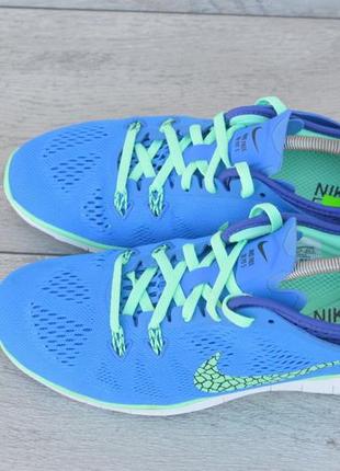 Nike free run яркие женские кроссовки 37 размер 14 фото