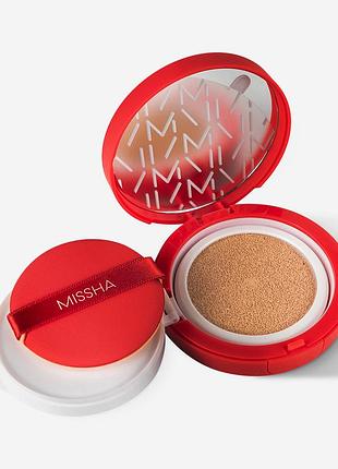 Кушон із матовим фінішом missha velvet finish cushion (spf50 /pa ) 15g №21