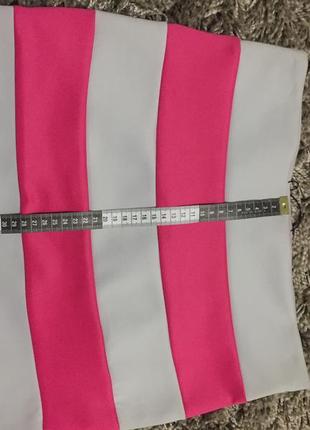 Нова(новая) стильна(стильная) коротка спідниця (юбка) . дешево розовая3 фото
