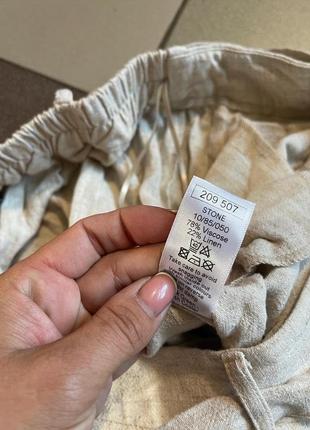 Штаны linen viscose m&co 3