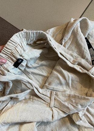 Штаны linen viscose m&co 6