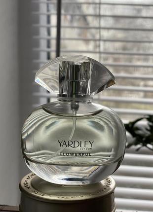 Оригинал туалетная вода yardley luxe gardenia 50 мл парфюм гардения духи цветочный аромат3 фото