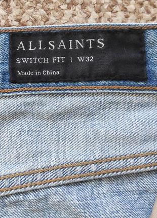All saints hanako switch shorts шорти оригінал (w32 - m)5 фото
