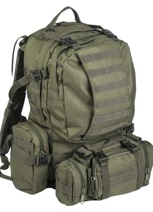 Тактичний рюкзак mil-tec з розвантаженням defense pack assembly 50-55 літрів