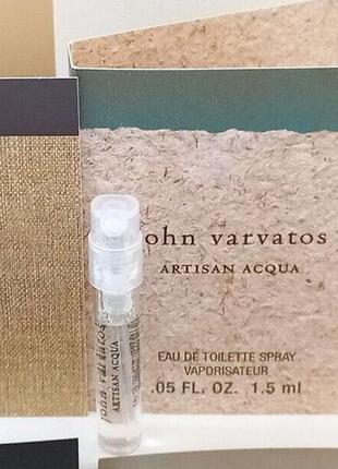 John varvatos artisan acqua💥оригинал отливант распив аромата цена за 1,5мл2 фото