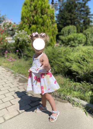 Сукня сарафан 1-2,5 роки 80-92 см1 фото