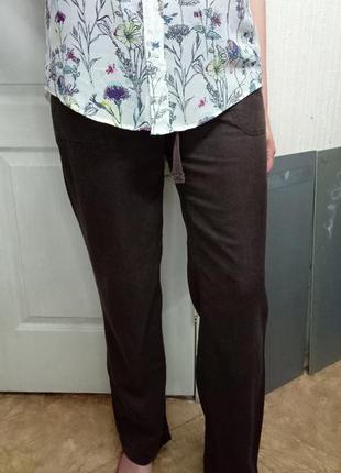 Брюки лён 12 (м l) 10