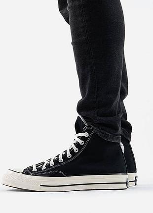 Кеди converse chuck 70 classic high 162050c black текстиль