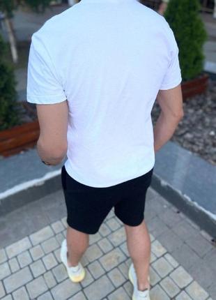 Костюм летний мужской 2 в 1 футболка и шорты4 фото
