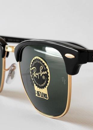 Солнцезащитные очки ray ban clubmaster3 фото
