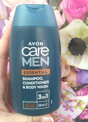 Шампунь кондиціонер avon care men1 фото